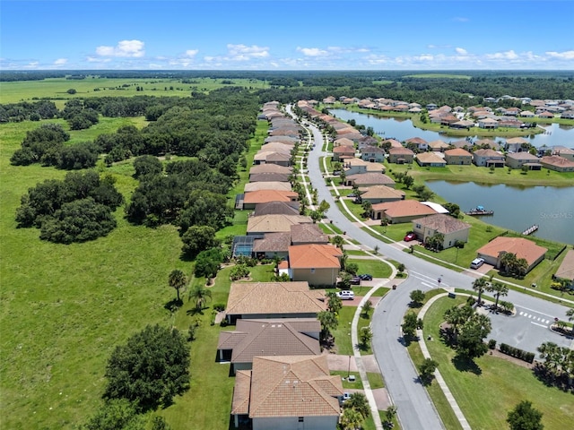 1330 Bucktail Ct, Kissimmee, FL 34746 - aerial perspective of suburban area featuring a nearby body of water