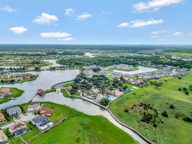 1330 Bucktail Ct, Kissimmee, FL 34746 - aerial view of property's location with a large body of water and nearby suburban area