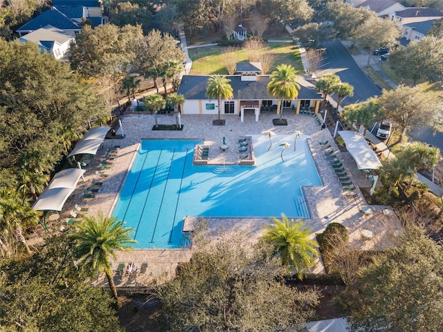 470 Briarbrook Way, Deland, FL 32724 - community pool featuring a patio