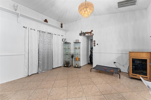 2666 Capp Cir, Kissimmee, FL 34744 - unfurnished living room featuring tile patterned flooring