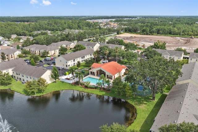 2786 Club Cortile Cir Unit B, Kissimmee, FL 34746 - aerial view of residential area with a large body of water and a pool