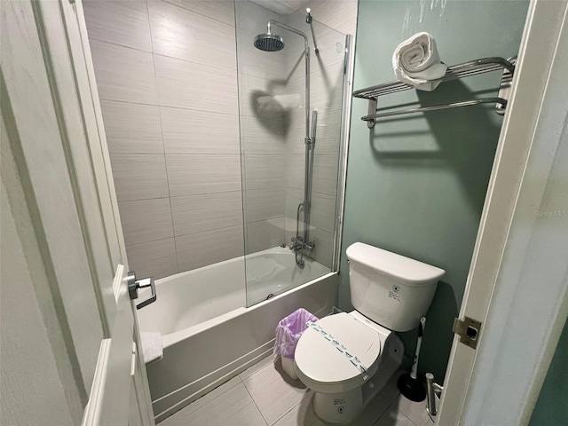 5245 W Irlo Bronson Memorial Hwy Unit 154, Kissimmee, FL 34746 - bathroom with shower / bath combination and tile patterned floors