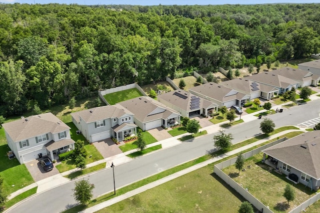 5684 Horseshoe Loop, Apopka, FL 32712 - aerial perspective of suburban area with a heavily wooded area