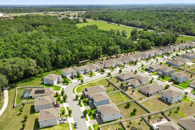 5684 Horseshoe Loop, Apopka, FL 32712 - aerial perspective of suburban area with a forest