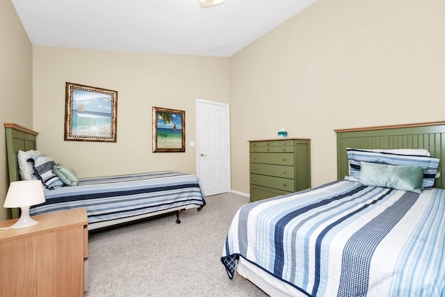 3422 Swallow Hill St, Clermont, FL 34714 - bedroom featuring vaulted ceiling and carpet floors