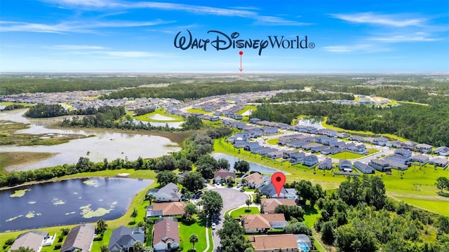 3422 Swallow Hill St, Clermont, FL 34714 - aerial view of residential area with a nearby body of water