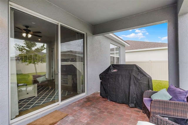 2936 Wild Mulberry Dr, Clermont, FL 34711 - view of patio / terrace featuring grilling area