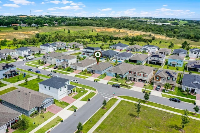 2936 Wild Mulberry Dr, Clermont, FL 34711 - aerial perspective of suburban area