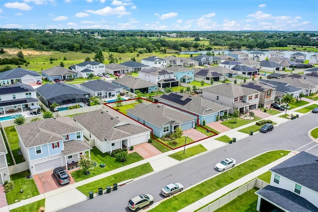 2936 Wild Mulberry Dr, Clermont, FL 34711 - aerial view of residential area featuring property parcel outlined