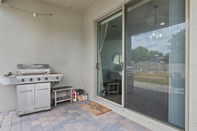17242 Hickory Wind Dr, Clermont, FL 34711 - view of patio / terrace with a grill