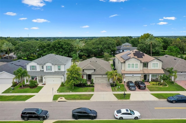 17242 Hickory Wind Dr, Clermont, FL 34711 - aerial perspective of suburban area