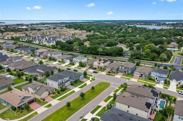 17242 Hickory Wind Dr, Clermont, FL 34711 - view of property location with nearby suburban area and a large body of water