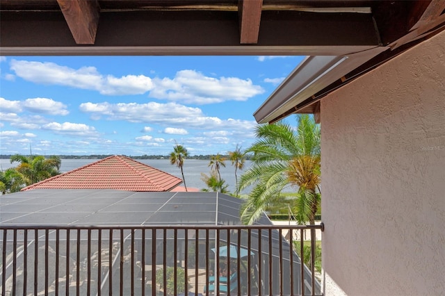 10545 Down Lakeview Cir, Windermere, FL 34786 - balcony featuring a water view