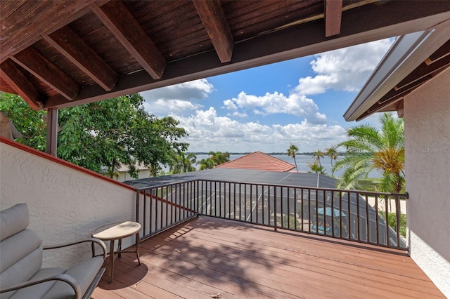 10545 Down Lakeview Cir, Windermere, FL 34786 - view of wooden deck
