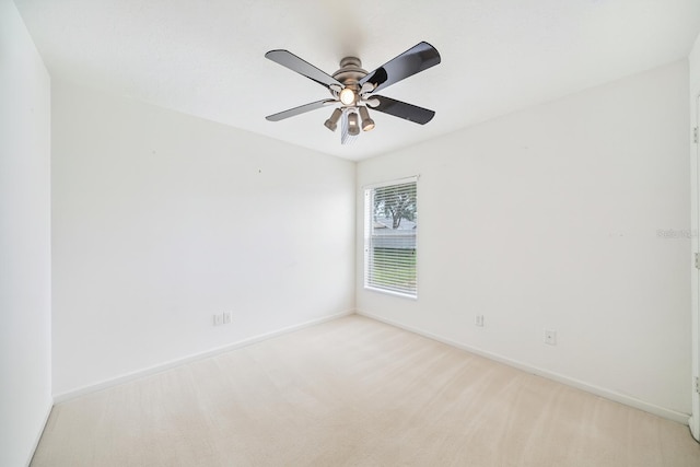 1762 Laurel Brook Loop, Casselberry, FL 32707 - carpeted spare room featuring baseboards and a ceiling fan