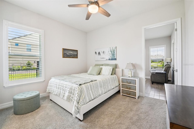 17838 Hither Hills Cir, Winter Garden, FL 34787 - bedroom featuring carpet flooring and a ceiling fan