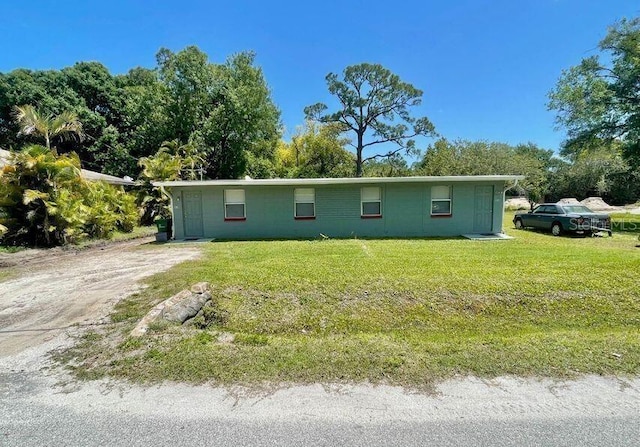 316AND318 Bay Ave, Cocoa, FL 32922 - view of side of property featuring a lawn