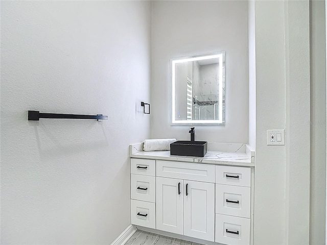 1329 Jumana Loop, Apollo Beach, FL 33572 - bathroom featuring vanity and baseboards