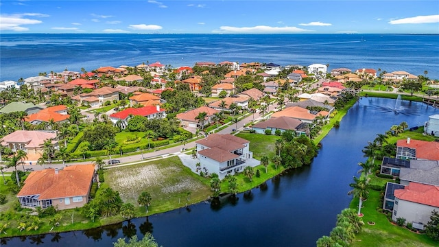 1329 Jumana Loop, Apollo Beach, FL 33572 - aerial view of residential area with a large body of water