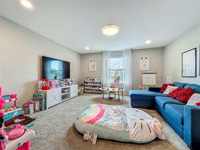 1808 Regal River Cir, Ocoee, FL 34761 - living room with carpet floors and recessed lighting