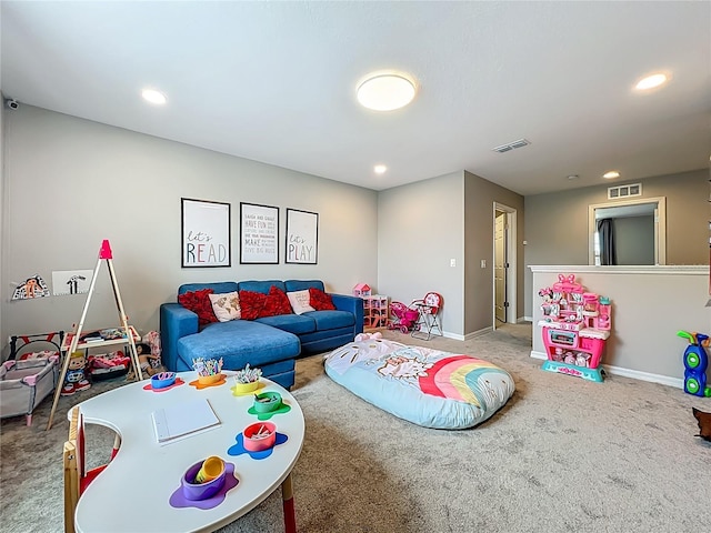1808 Regal River Cir, Ocoee, FL 34761 - playroom featuring carpet and recessed lighting