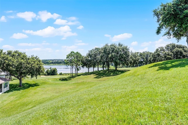 2495 Squaw Crk, Clermont, FL 34711 - view of grassy yard featuring a water view and view of golf course
