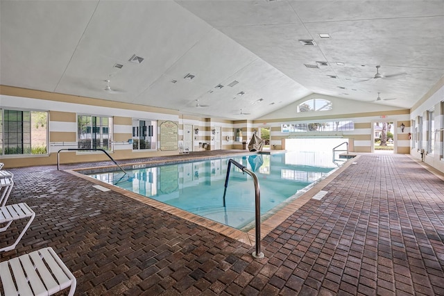 2495 Squaw Crk, Clermont, FL 34711 - indoor community pool with ceiling fan