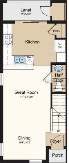 3045 Skyline Loop, Kissimmee, FL 34758 - view of property floor plan