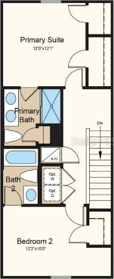 3045 Skyline Loop, Kissimmee, FL 34758 - view of floor plan / room layout