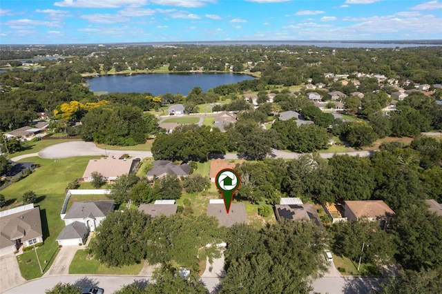 988 Vanderbilt Dr, Eustis, FL 32726 - view of property location featuring a nearby body of water and nearby suburban area