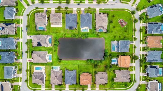 1208 Fieldstone Cir, Oviedo, FL 32765 - aerial perspective of suburban area with property boundaries highlighted