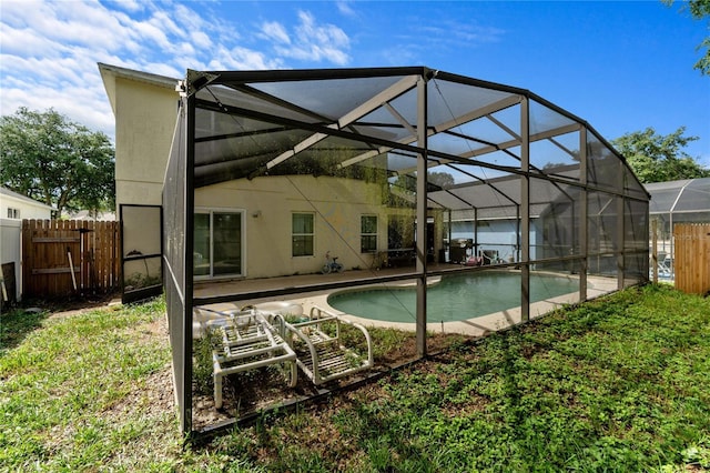 1305 Rebecca Dr, Haines City, FL 33844 - view of swimming pool with a patio