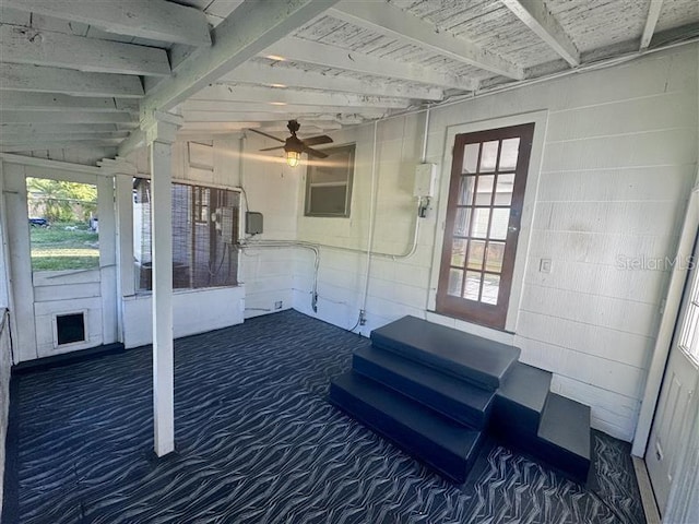510 S Ingraham Ave, Lakeland, FL 33801 - view of patio / terrace with a ceiling fan