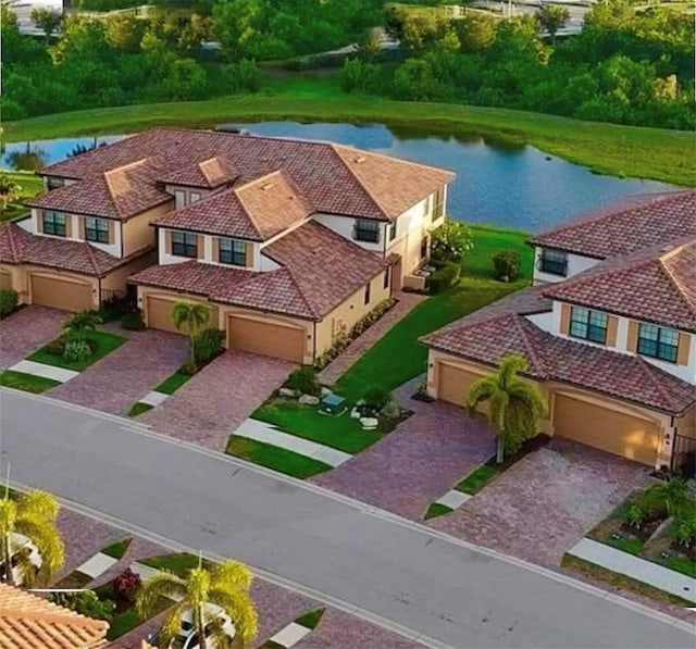 20080 Ragazza Cir Unit 102, Venice, FL 34293 - aerial view of property and surrounding area with a large body of water
