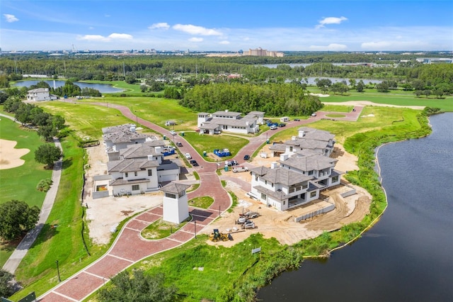 4162 Grande Brick Loop Unit 27, Orlando, FL 32837 - view of property location featuring a nearby body of water, a golf course, and nearby suburban area