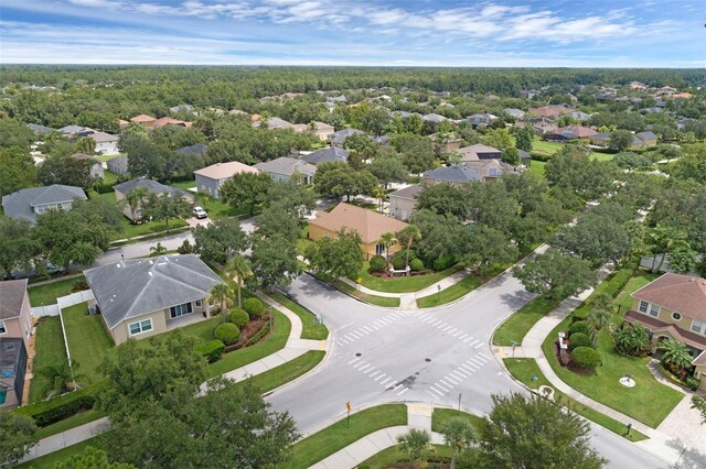 2534 Double Tree Pl, Oviedo, FL 32766 - aerial view of property and surrounding area with nearby suburban area