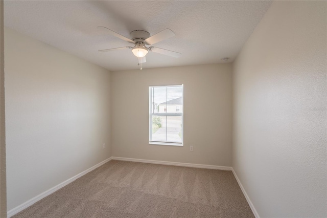 3840 Fescue St, Clermont, FL 34714 - empty room featuring ceiling fan and light colored carpet
