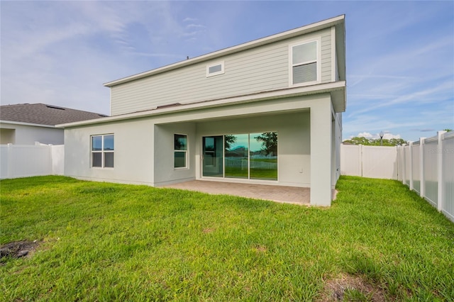 3840 Fescue St, Clermont, FL 34714 - rear view of property featuring a patio area and a fenced backyard