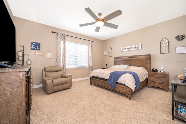 3546 Mediterra Dr, Clermont, FL 34711 - bedroom with carpet flooring and a ceiling fan