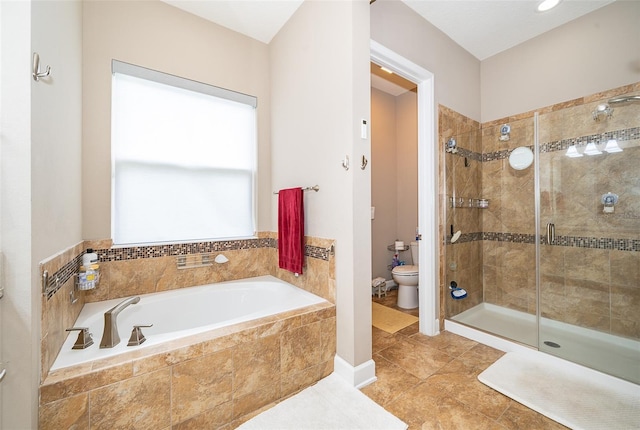 3546 Mediterra Dr, Clermont, FL 34711 - full bath featuring a bath, a stall shower, and tile patterned floors