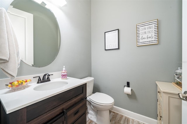 3546 Mediterra Dr, Clermont, FL 34711 - bathroom with vanity and wood finished floors