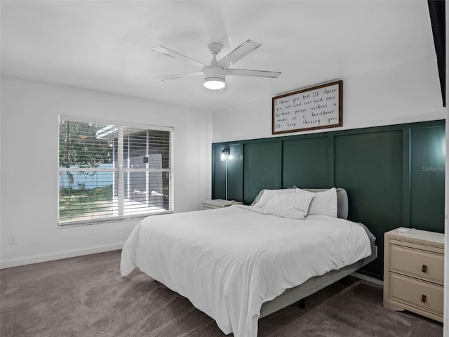 15718 Carriage Hill Ct, Clermont, FL 34711 - bedroom featuring carpet and a ceiling fan