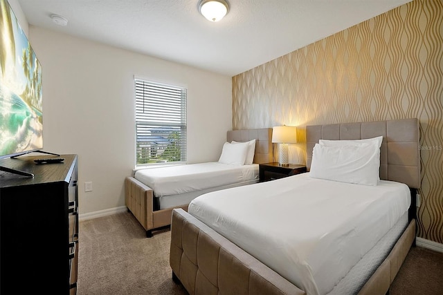 927 Paradise Dr, Davenport, FL 33897 - bedroom featuring carpet floors and wallpapered walls