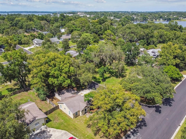 1108 W Minnehaha Ave, Clermont, FL 34711 - aerial perspective of suburban area with a nearby body of water