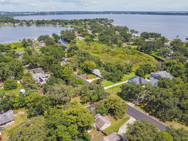 1108 W Minnehaha Ave, Clermont, FL 34711 - aerial view of residential area with a large body of water