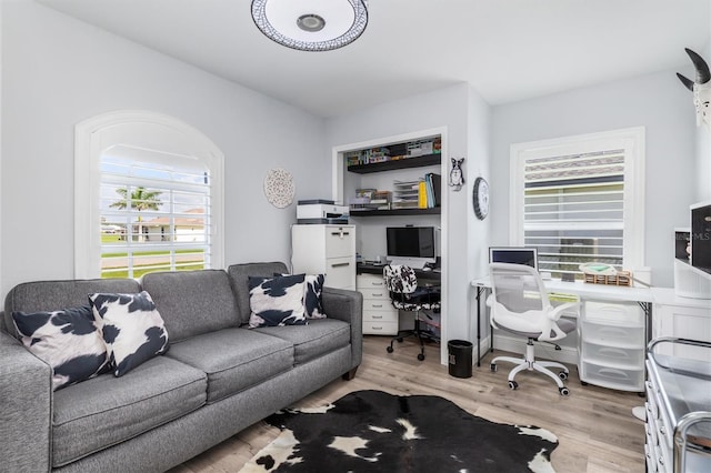 198 Porto Velho St, Punta Gorda, FL 33983 - office featuring wood finished floors and plenty of natural light