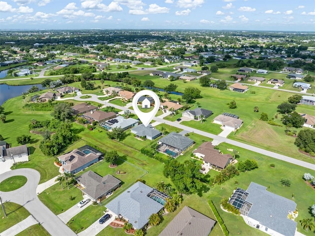 198 Porto Velho St, Punta Gorda, FL 33983 - aerial view of property and surrounding area with a nearby body of water and nearby suburban area