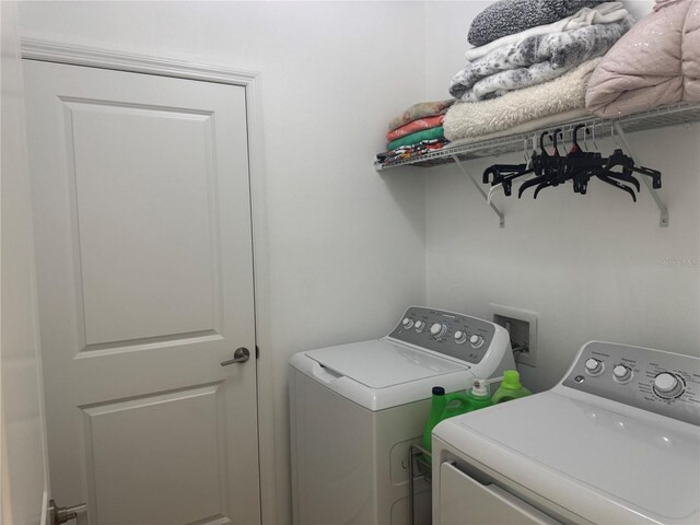 80 Citrine Loop, Kissimmee, FL 34758 - washroom featuring washing machine and dryer