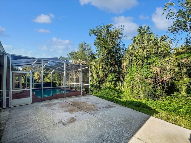 4615 River Overlook Dr, Valrico, FL 33596 - view of patio / terrace with an outdoor pool