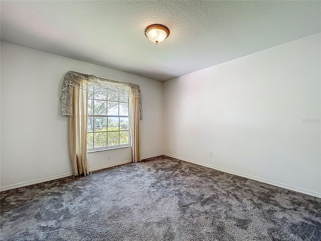 16634 Pine Timber Ave, Montverde, FL 34756 - carpeted spare room with baseboards and a textured ceiling